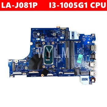 07TKJ3 FDI55 LA-J081P i3-1005G1 CPU Placa de baza Pentru DELL E5593 Laptop Placa de baza Testat de Lucru Bine
