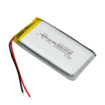 1/2/4x 103565 Reîncărcabilă 3.7 V 3000mAh Li-polymer Baterie 65x35x10mm Polimer Li-ion, Baterii Pentru GPS PSP Mașină POS E-book