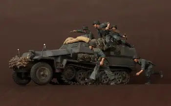 1/35 GK grenadieri în Luptă (5 cifre) (NU MASINA) Rășină Model in Miniatura figura Unassembly Nevopsite