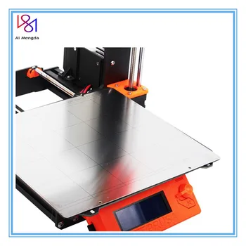 1 buc Prusa i3 Mk3 Mk52 Primăvară Tablă de Oțel HeatBed Platforma Imprimantă 3D de Imprimare Buildplate 253.8*241mm Pentru Reprap Imprimantă 3D Piese