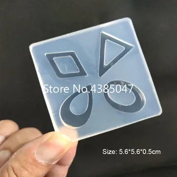 1 BUC Silicon Geometrice Bijuterii Mucegai DIY Cercel Forme de Bijuterii Toolds Moda Bijuterii UV Rășină Accesorii Instrument