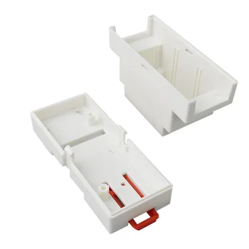 1 buc vânzare fierbinte material abs plastic cabina pentru electronica cutie de plastic 88*36*58.5 mm plc șină din cutia de joncțiune