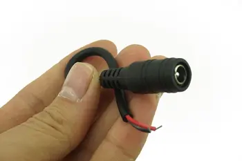 10 BUC/Lot Feminin 5.5 x 2.1 mm DC Putere Coadă Plug Conector Jack Adaptor de Cablu