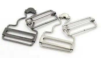10 seturi/lot Blugi cupru/negru/Argintiu Metal Slide-uri Tri-alunecă de-a Fir-a format Roller Pin Catarame Curea Slider de jeans de Reglare