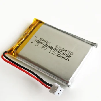 10buc 3.7 V 1200mAh baterie Litiu Polimer LiPo Baterie Reîncărcabilă JST PH 2.0 mm 2pin Pentru GPS DVD video mobile game PAD E-carti 603450