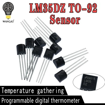 10BUC LM35DZ TO92 LM35 SĂ-92 LM35D Precizie Senzori de Temperatură Celsius