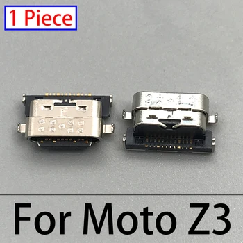 10BUC Micro USB de Încărcare de Încărcare Conectorul Dock Socket Port Pentru Moto Un Zoom Z3