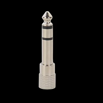 10buc/Pachet Nichel Placat cu 6,35 mm Plug de sex Masculin Feminin de 3,5 mm Conector pentru Căști Amplificator Audio Adapter