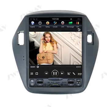 128G Tesla Ecran Carplay Pentru 2009 2010 2011 2012 2013 Hyundai IX35 Android Player Auto Unitate GPS Auto Audio Stereo Radio Recorder