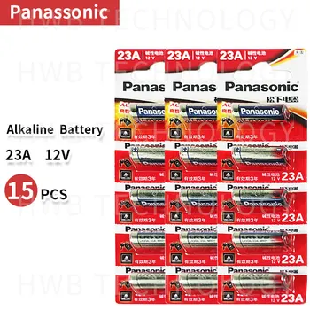 15 buc/lot Nou de 12V Panasonic A23 23A Ultra baterii Alcaline/alarma baterii Transport Gratuit