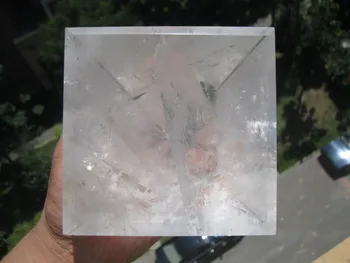 1770g(3.9 lb) Clar Naturale Cristal de Cuarț Piramida de Vindecare China