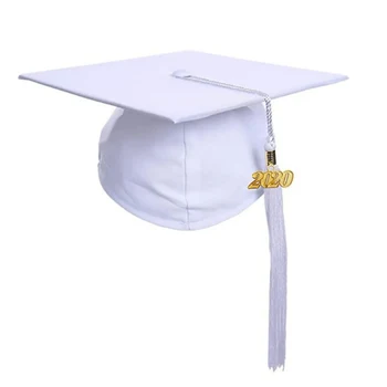 1buc de Absolvire la Universitatea de Burlaci Doctor Universitare de Masterat Pălărie Pălărie de Absolvire Școală de Partid Ciucuri Capa