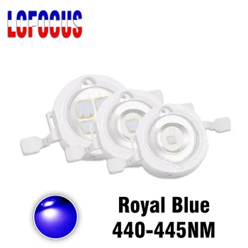 1W 3W 5W Albastru Regal 440-445nm Crească LED COB Chip Diodă Pentru DIY led-uri cresc de lumină plantelor cort Hidroponice Acvariu
