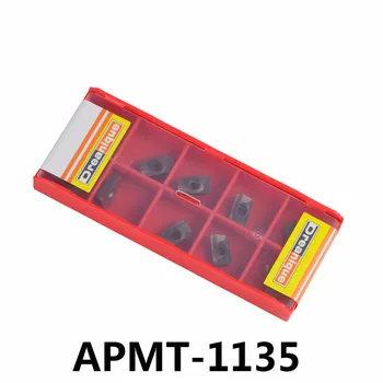 2017 Înaltă Calitate APMT1135PDR (10buc/cutie) cnc instrumente de tăiere de carbură de wolfram frezat insertii cutter pentru frezare instrument BAP 300R