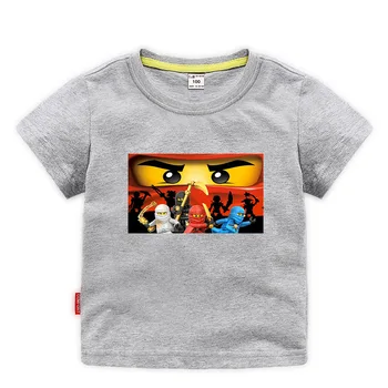 2020 de Vară pentru Copii Boys T-shirt Ninjago Tricouri Copii Îmbrăcăminte de Sus de Bumbac Tricouri Baieti Copii Fete Costum de Haine de Băieți 1-10y