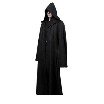 2020 Nou Darth Vader Terry Jedi Roba Neagra Jedi Knight Gluga Pelerina Halloween Cosplay Costum Pelerina Pentru Adulți