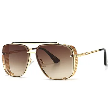 2020 PUNK Mach șase Stil Gradient de ochelari de Soare femei Moda Barbati Vintage Design de Brand uv400 Ochelari de Soare Oculos De Sol