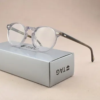 2020 Retro OV5186 Rotund rama de ochelari barbati ochelari de vedere barbati rame de ochelari Vintage calculator de Brand baza de prescriptie medicala ochelari miopie