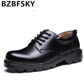 2021Mens Pantofi de Dimensiuni Mari Casual Britanic Autentic de Vacă din Piele Pantofi pentru Bărbați Încălțăminte Ofițer de Armată Clasice de Pantofi pentru Bărbați de Iarnă cu Blană Neagră