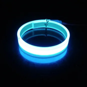 2aa baterie 3V 5V USB sau dc12v 5color Lumina de Neon Glow EL Wire Rope banda Cablu Benzi LED Lumina rece Pac Masina decora panglică lampa