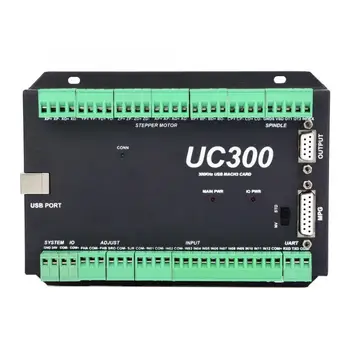 3/6 Axa Mach3 CNC Controller UC300 Controler de Mișcare 300Khz pentru Mach3 Cu USB de Comunicare Syntec CNC Controller