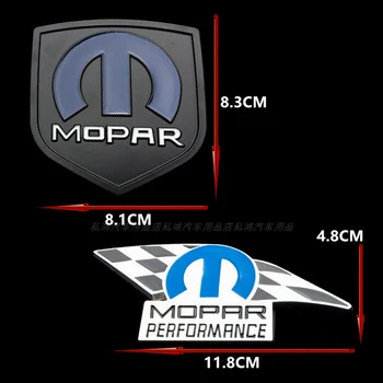 3D Metal Mopar Performanta Masina Emblema Decal Autocolant de Styling Auto Pentru Dodge Ram Incarcator Chrysler JEEP Cherokee Accesorii Auto