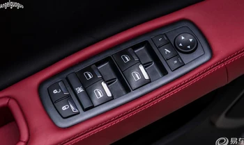 4buc ABS cromat Geamul Mașinii Ochelari de Ridicare Butonul de Decorare Acoperire Cadru Auto-styling Pentru Maserati Ghibli Quattroporte Accesorii