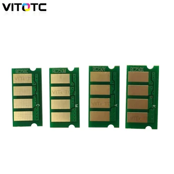 4buc Resetare chip Compatibil pentru Ricoh Aficio SPC220 SP C220 C222 C240 SPC222 SPC240 SP C240dn C240sf Cartuș de Toner Chip Refill