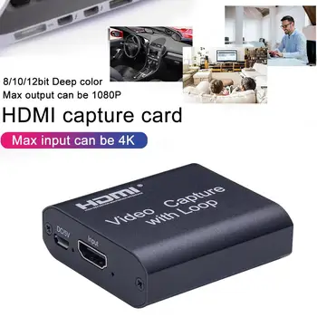4K HDMI Card de Captura Video 1080p Joc placa de Captura USB 3.0 Recorder Box-Dispozitiv pentru Live Streaming Video de Înregistrare
