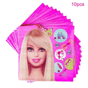 6Kids 95Pcs Desene animate Barbie Petrecere Temă Copil de Dus Băieții Aniversare de Nunta de Decorare Eveniment Consumabile Partid Tacamuri