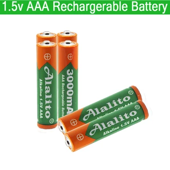 AAA Baterie de 3000mah Alcaline de 1,5 V AAA baterie reîncărcabilă pentru Control de la Distanță Jucărie lightHigh capacitate Baterie