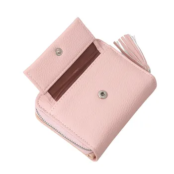 Aelicy scurt de Calitate ciucure pentru femei portofele femei portofele din piele designer celebru brand nou design standard portofele
