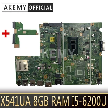 Akemy Nou! Pentru Asus X541UA X541UAK X541UVK X541UJ X541UV F541U R541U placa de baza laptop placa de baza 8GB RAM, I5-6200U/I5-6198U