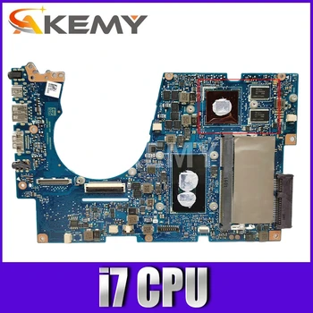 Akemy UX303UB Laptop placa de baza pentru ASUS Zenbook UX303UB UX303U original, placa de baza 4GB-RAM I7-6500U GT940M-2GB