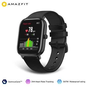 Amazfit GTS Ceas Inteligent Versiune Globală În Stoc rezistent la apa 5ATM Înot 14 Zile Bateria Music Control pentru Android, Ios, Telefon