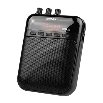Ammoon AMP -01 5W Chitara Amplificator Amp Recorder Difuzor Slot pentru Card TF Compact Portabil Multifuncțional Accesorii Chitara