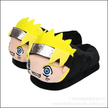 Anime Desene Animate Naruto Uzumaki Naruto Pluș Papuci De Interior Iarna Cald Pantofi Moi, Jucării De Pluș