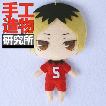 Anime Kozume Kenma 12cm Breloc Handmade Materical Pachet Jucarii Mini Păpușă de Pluș Umplute #4265 Copii Cadou de Ziua de nastere