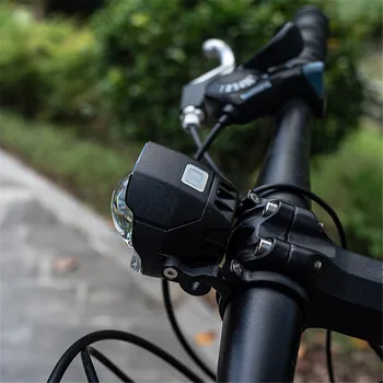 Anti-orbire Mare de Lumină LED-uri de Ciclism Bike Lampa de Biciclete Lumina Cap USB Alimentat