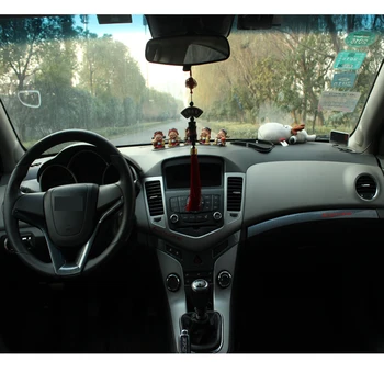 Auto-styling ABS cromat și argintat paillette panou cutie de depozitare decor ornamental autocolant pentru clasic Cruze hatchback seden