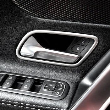 Auto Styling Interior Mâner De Ușă Cadru Autocolante Decorare Garnitura Pentru Mercedes-Benz C-Class 200 2019 Din Oțel Inoxidabil