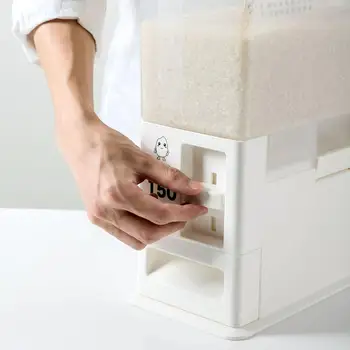 Automate de Bucătărie Orez Storage-Umezeală Sigilate Cereale Hrana Uscata Cutie magazie de Cereale de Orez Container