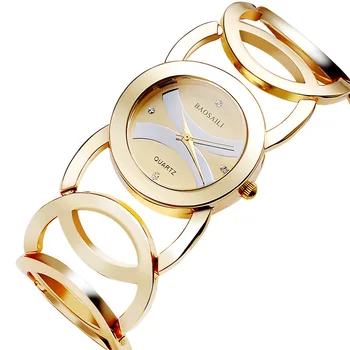 BAOSAILI Brand Femei Ceasuri Brățară Femei Fete Dress Ceas Elegant Doamnelor uita-Te Aur de Argint de Apelare Bayan Saats Cadou de Afaceri