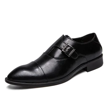 Barbati Pantofi Rochie Formale de Lucru de Afaceri de Pantofi pentru bărbați Moale din Piele a Subliniat Toe Încălțăminte Homme Oxford Flats Plus Dimensiune 38-47