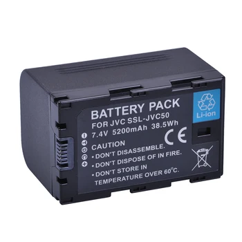 Batmax 3pcs SSL-JVC50 JVC50 Baterie Li-ion+LCD Dual Încărcător Rapid pentru JVC GY-HM600,GY-HM650,GY-LS300,GY-HMQ10 camere Video