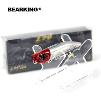 Bearking brand 5PCS calitate popper Pescuit Nada cu Laser Greu Momeală Artificială Ochii 3D 9cm 10g de Pescuit Momeli Crankbait Minnows