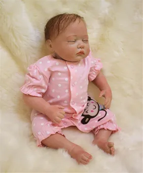 Bebe papusa reborn 50cm Silicon renăscut baby dolls adorabil Realiste copilul Bonecas fata menina de surprice papusa NPK