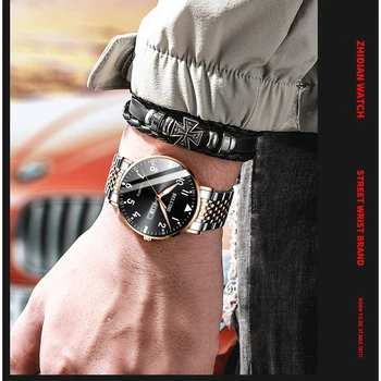 BELUSHI de Moda de Lux Bărbați Ceas din Oțel Inoxidabil rezistent la apa Data de Cuarț Ceas de mână de Afaceri de Top Mens Ceasuri Relogio Masculino