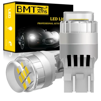 BMTxms 2x T20 7443 W21/5W LED luminile de Zi DRL Lampa T10 W5W Lățime Clearance-ul de Lumini Canbus Pentru Lada Kalina Granta Vesta