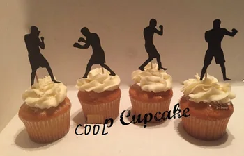 Box Silueta Cupcake Toppers alimente Ponturi cabină de duș de mireasă Burlacelor Tiv noapte de Petrecere nunta de ziua scobitori decor